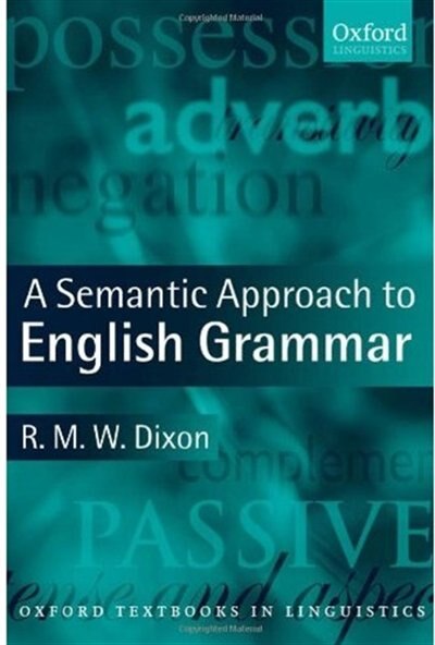 Front cover_A Semantic Approach To English Grammar