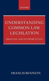 Front cover_Understanding Common Law Legislation