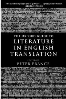 Front cover_The Oxford Guide to Literature in English Translation