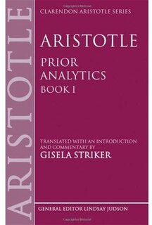 Front cover_Aristotle's Prior Analytics Book I