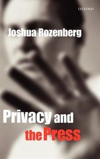 Front cover_Privacy and the Press