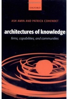 Couverture_Architectures Of Knowledge