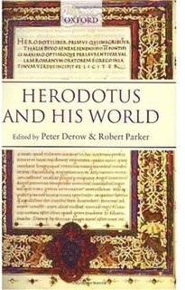 Herodotus and his World: Essays from a Conference in Memory of George Forrest