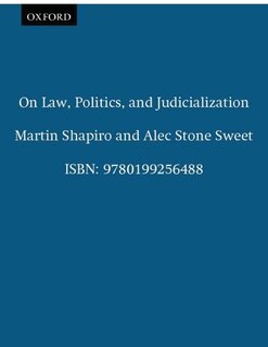 Front cover_On Law, Politics, and Judicialization