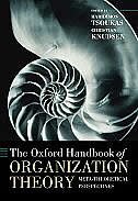 Couverture_The Oxford Handbook of Organization Theory
