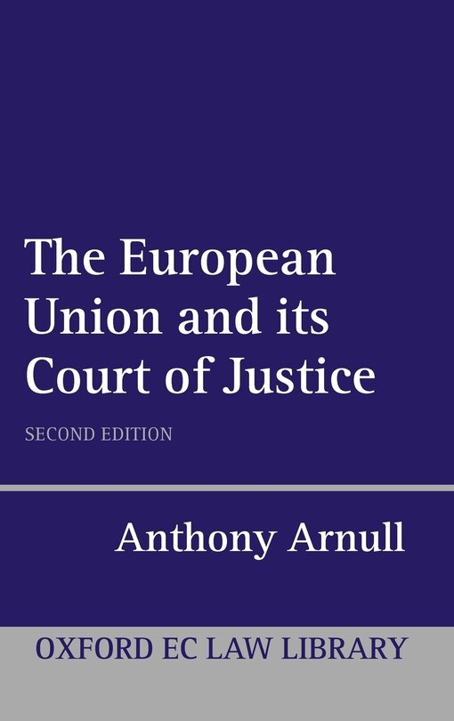 Couverture_The European Union and its Court of Justice
