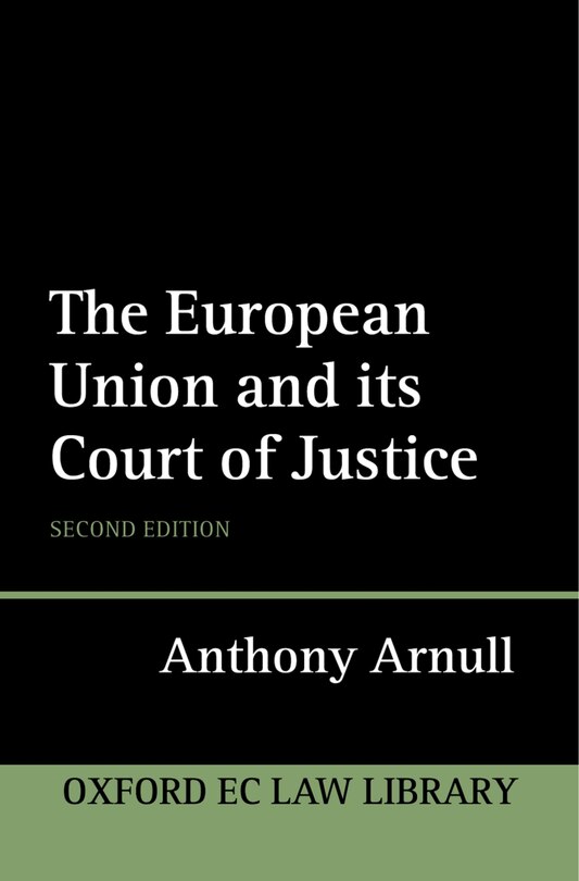 Couverture_The European Union and its Court of Justice