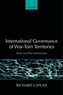 Front cover_International Governance of War-Torn Territories