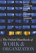 Front cover_The Oxford Handbook of Work and Organization