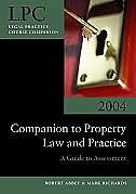 Front cover_Companion to Property Law and Practice