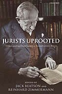 Jurists Uprooted: German-Speaking Emigre Lawyers in Twentieth Century Britain