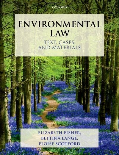 Front cover_Environmental Law: Text, Cases and Materials
