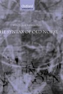 Front cover_The Syntax of Old Norse