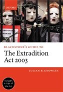 Front cover_Blackstone's Guide to the Extradition Act 2003