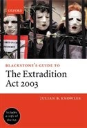 Front cover_Blackstone's Guide to the Extradition Act 2003