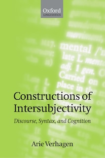 Front cover_Constructions Of Intersubjectivity