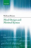 Front cover_Mind Design And Minimal Syntax