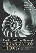 Front cover_The Oxford Handbook of Organization Theory