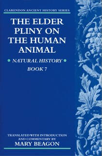 Couverture_The Elder Pliny on the Human Animal