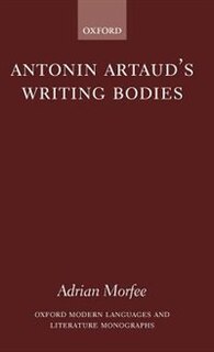 Couverture_Antonin Artaud's Writing Bodies