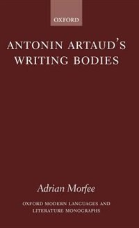 Couverture_Antonin Artaud's Writing Bodies