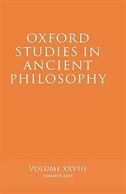 Front cover_Oxford Studies in Ancient Philosophy XXVIII