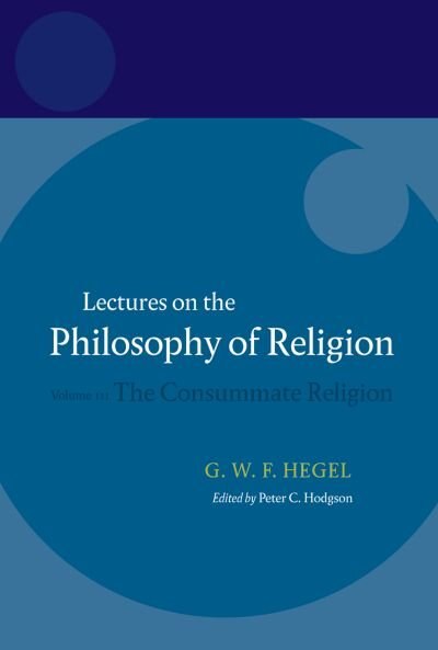 Front cover_Hegel: Lectures on the Philosophy of Religion