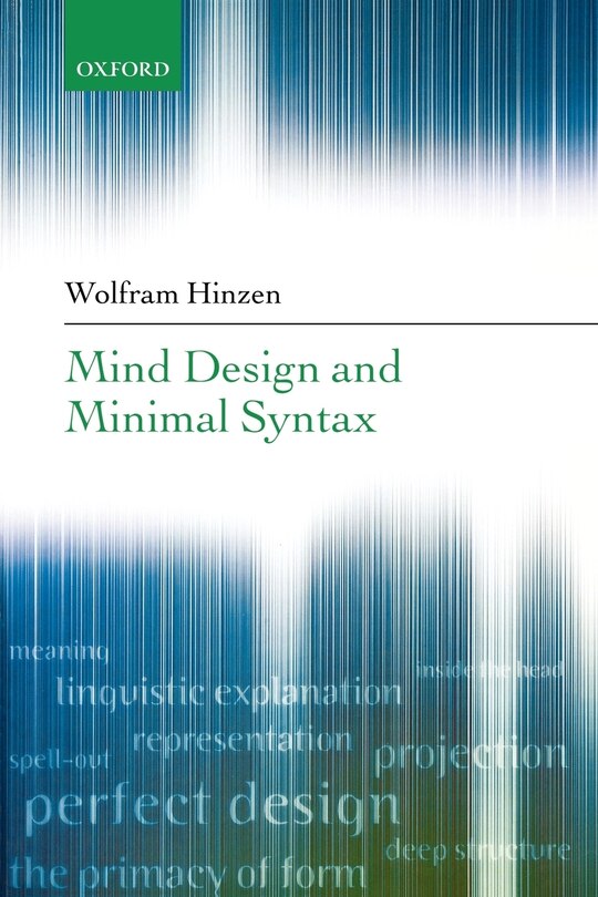 Front cover_Mind Design And Minimal Syntax