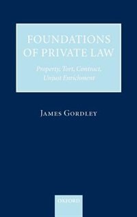 Front cover_Foundations of Private Law