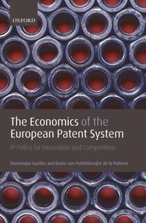 Front cover_The Economics of the European Patent System