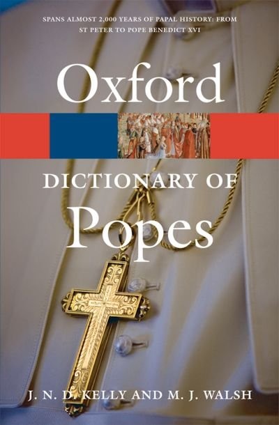 Front cover_A Dictionary of Popes