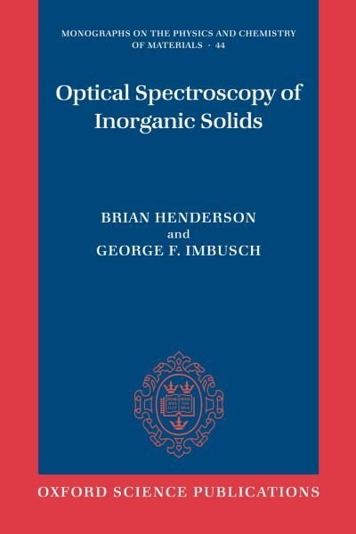 Front cover_Optical Spectroscopy Of Inorganic Solids