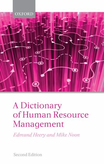 Couverture_A Dictionary of Human Resource Management