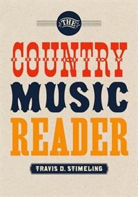 Front cover_The Country Music Reader