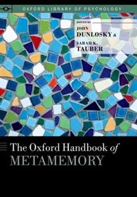 Couverture_The [Oxford] Handbook of Metamemory