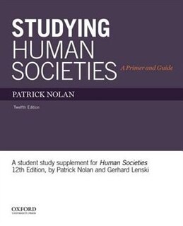 Front cover_Studying Human Societies