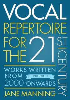 Front cover_Vocal Repertoire for the Twenty-First Century, Volume 2