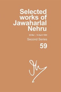 Front cover_Selected Works of Jawaharlal Nehru