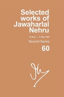Couverture_Selected Works of Jawaharlal Nehru