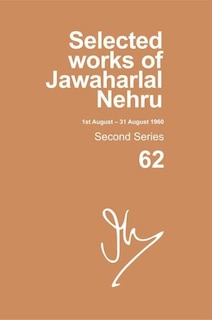Front cover_Selected Works of Jawaharlal Nehru