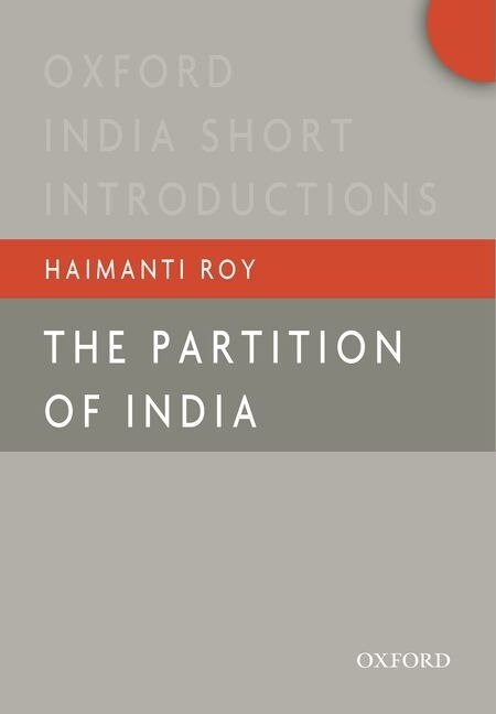 Couverture_The Partition of India