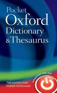 Front cover_Pocket Oxford Dictionary and Thesaurus