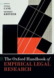 Front cover_The Oxford Handbook of Empirical Legal Research