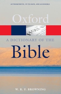 Front cover_A Dictionary of the Bible