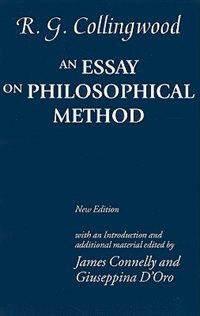 Front cover_An Essay on Philosophical Method