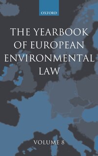 Couverture_The Yearbook of European Environmental Law Volume 8