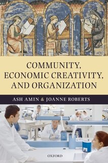 Front cover_Community, Economic Creativity, and Organization