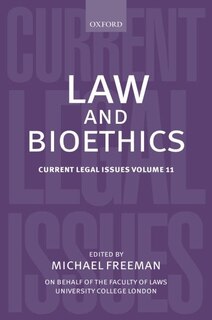 Front cover_Law and Bioethics
