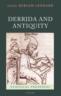 Front cover_Derrida and Antiquity