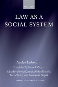 Front cover_Law as a Social System